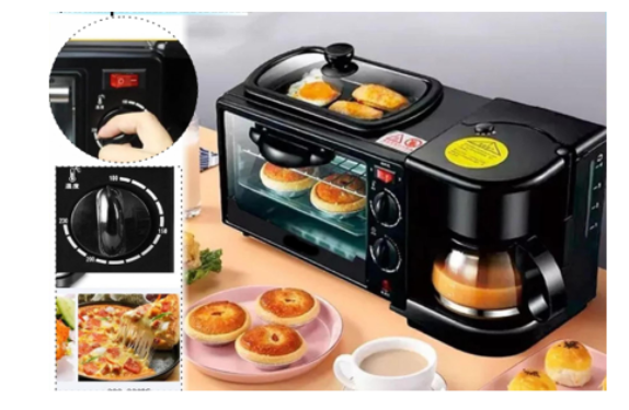 Máquina de Desayuno 3 en 1