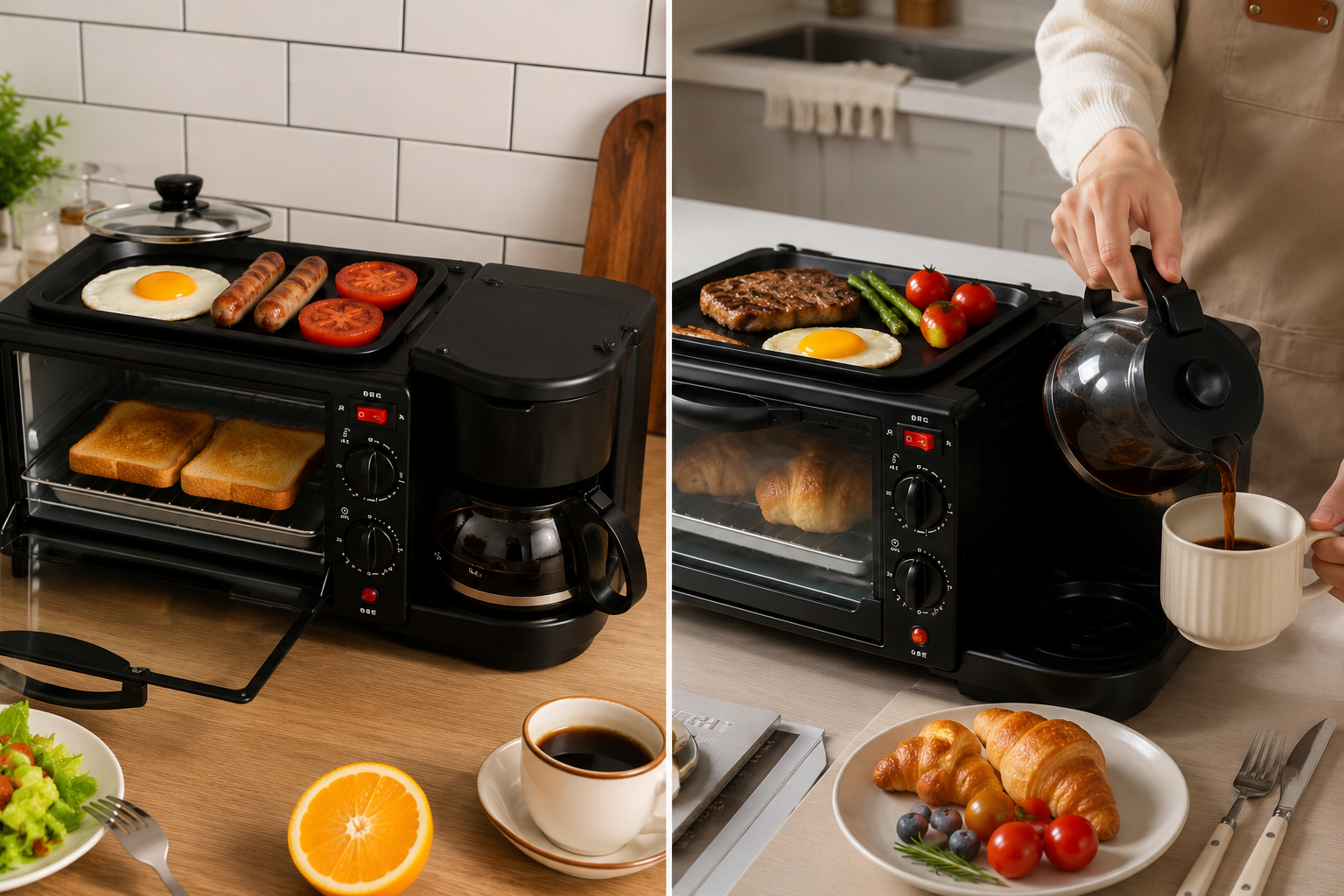 Máquina de Desayuno 3 en 1